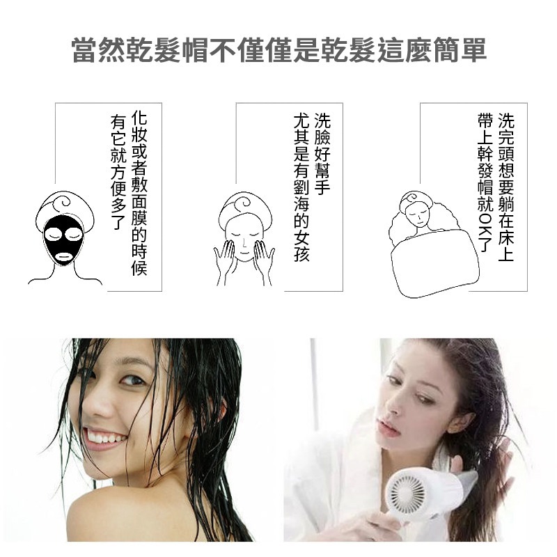 吸水速乾擦頭毛巾 乾髮帽 吸水頭巾 吸水帽 擦頭髮 吸水毛巾 乾髮巾 包頭毛巾 珊瑚絨 柔軟吸水 精美刺繡-細節圖7
