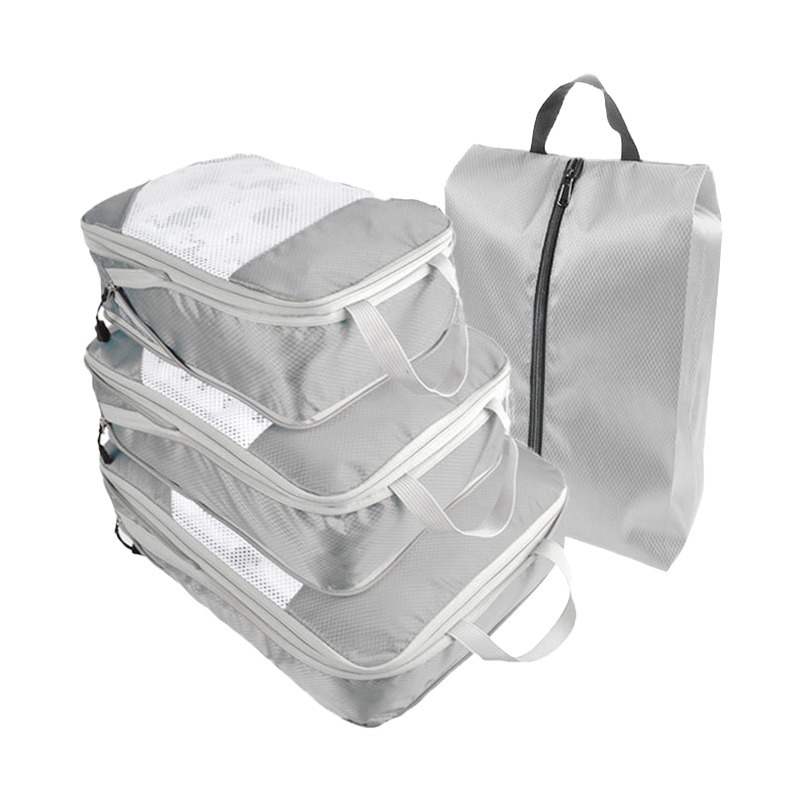 多功能旅行壓縮包 四件超值組 行李收納袋 旅行收納袋 衣物壓縮袋 旅行壓縮袋 拉鍊壓縮袋 旅行收納 行李箱收納-規格圖9