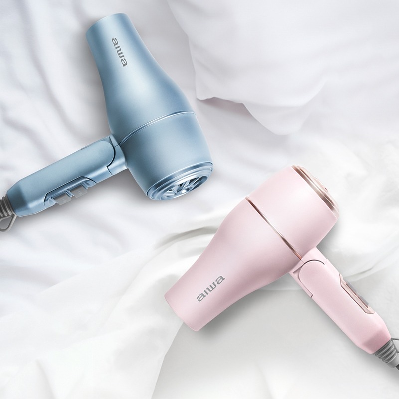 AIWA 愛華 負離子折疊吹風機 AH-D33  負離子吹風機 吹風機 負離子 髮廊專用款 速乾 保濕 三段溫控-細節圖2