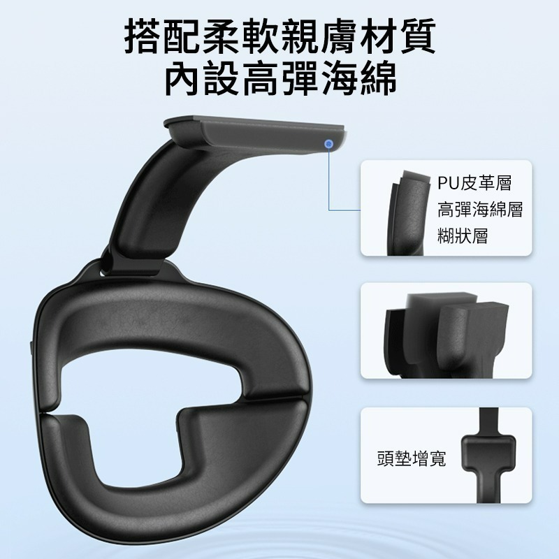 Quest3 OT3 PRO 電池款 MT3PRO充電款 頭戴面部不壓臉 平衡重力 VR頭戴 電池頭戴  VR頭盔 手機-細節圖6