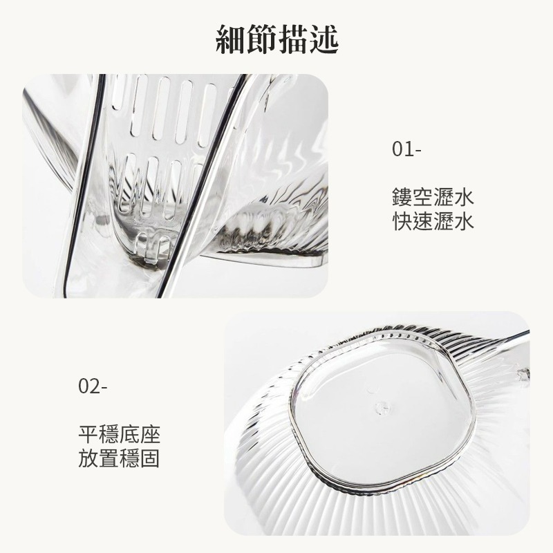 多功能瀝水籃 瀝水碗 瀝水盆 洗菜盆 洗菜籃 瀝水盆 洗菜盆 傢用廚房 洗菜盆 傢用淘菜 瀝水籃 瀝水 瀝水籃-細節圖8