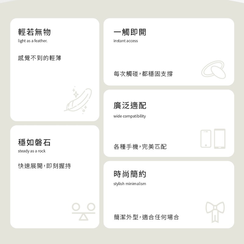 GC 很好握 AirGrip Stand 超薄隱形指環支架 指環支架 手機支架  金屬支架  背貼支架 超薄隱形支架-細節圖2