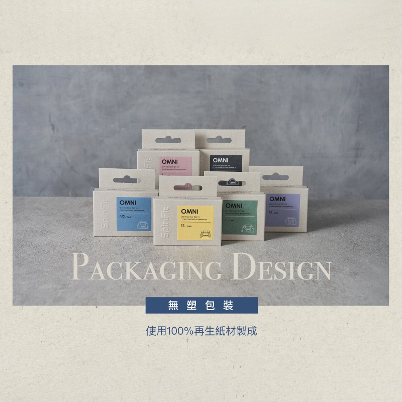 SpinFit OMNI 真無線專用矽膠耳塞 日本高級柔軟矽膠耳塞 雙層耳塞 三段式卡槽 六種尺寸 矽膠耳塞 耳塞-細節圖6