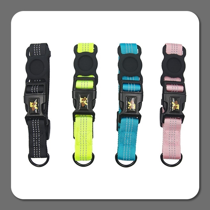 防丟定位器寵物項圈 定位追蹤器項圈 AirTag保護套項圈 安全項圈貓咪 小型犬項圈 貓項圈 Airtag貓咪項圈 寵物-細節圖5