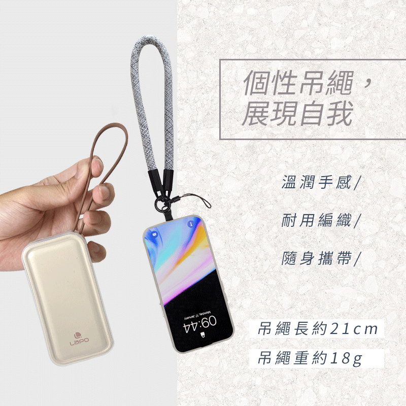 I.T.F矽膠保護套含手腕繩組 (LaPO WT-06口袋行動電源專用款)不含行動電源本體 透明保護套 保護套 行充保護-細節圖6