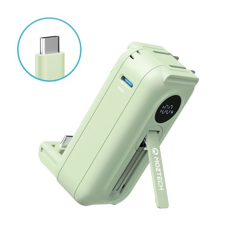 MOZTECH 太空艙 輕巧多功能口袋行動電源 口袋行動電源  5000mAh  迷你行動充 行動充 手機配件-規格圖11