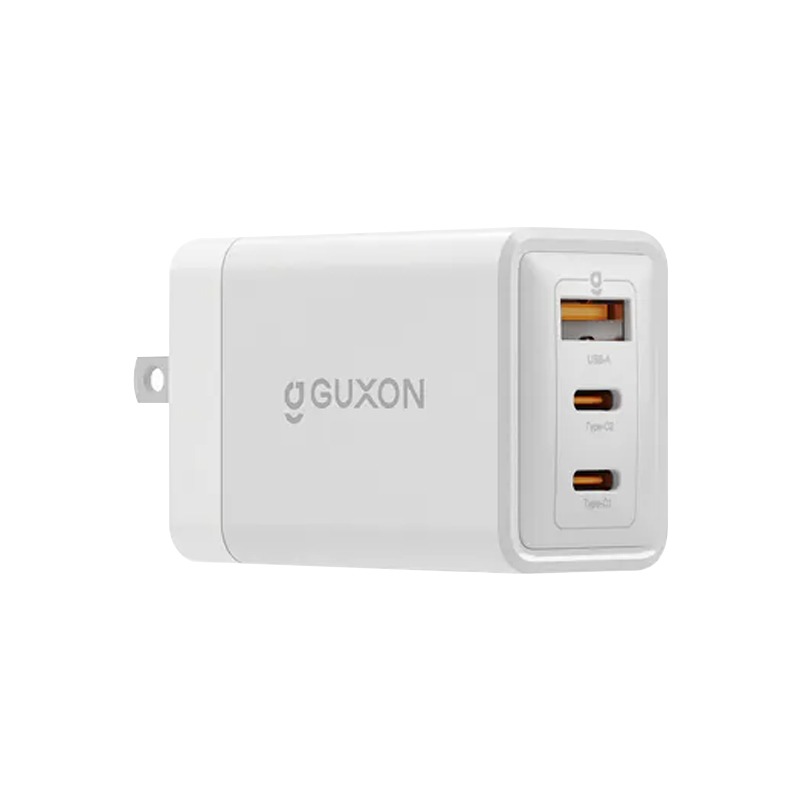 GUXON古尚 65W 氮化鎵GaN充電頭 3孔(2TYPE-C、1USB-A) 電源供應器 石墨烯黃銅散熱 充電器-規格圖9