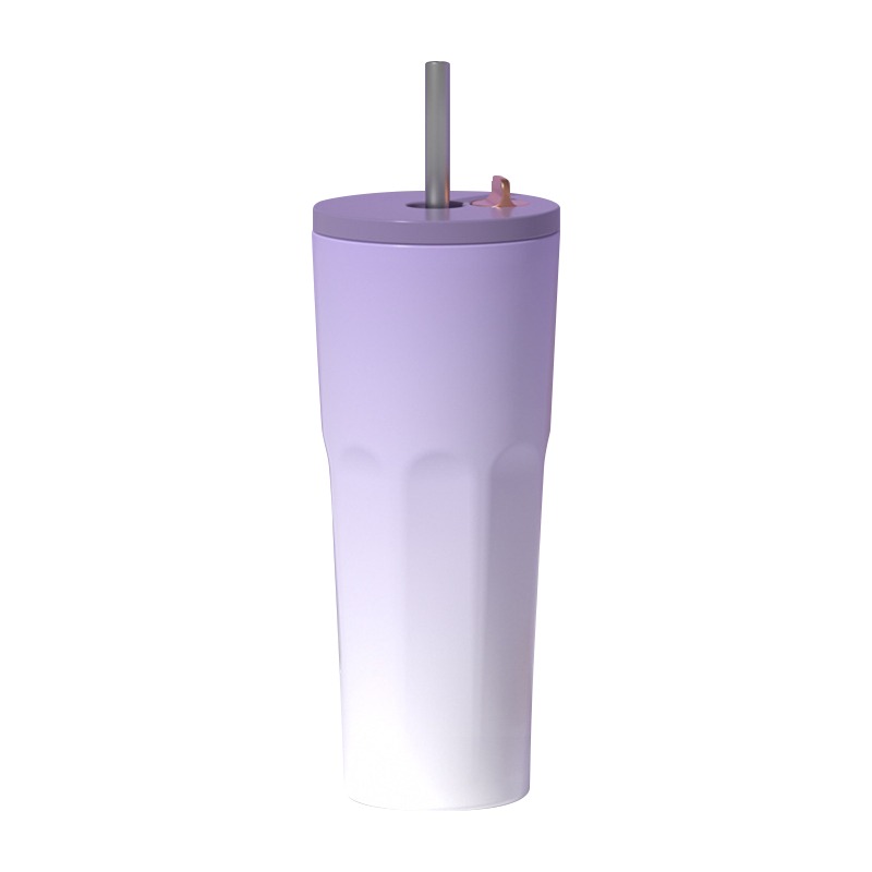 不鏽鋼保溫吸管杯 漸層保溫杯 保溫吸管杯 直飲吸管杯 大容量保溫杯 304不鏽鋼杯 吸管杯 隨行杯 彈跳吸管杯 大口徑-規格圖8