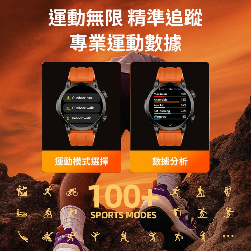 樂米 LARMI lite 5  旗艦版 智能健康手錶 樂米智能手錶 通話智能手錶 睡眠手錶 運動手錶 IP68-細節圖4