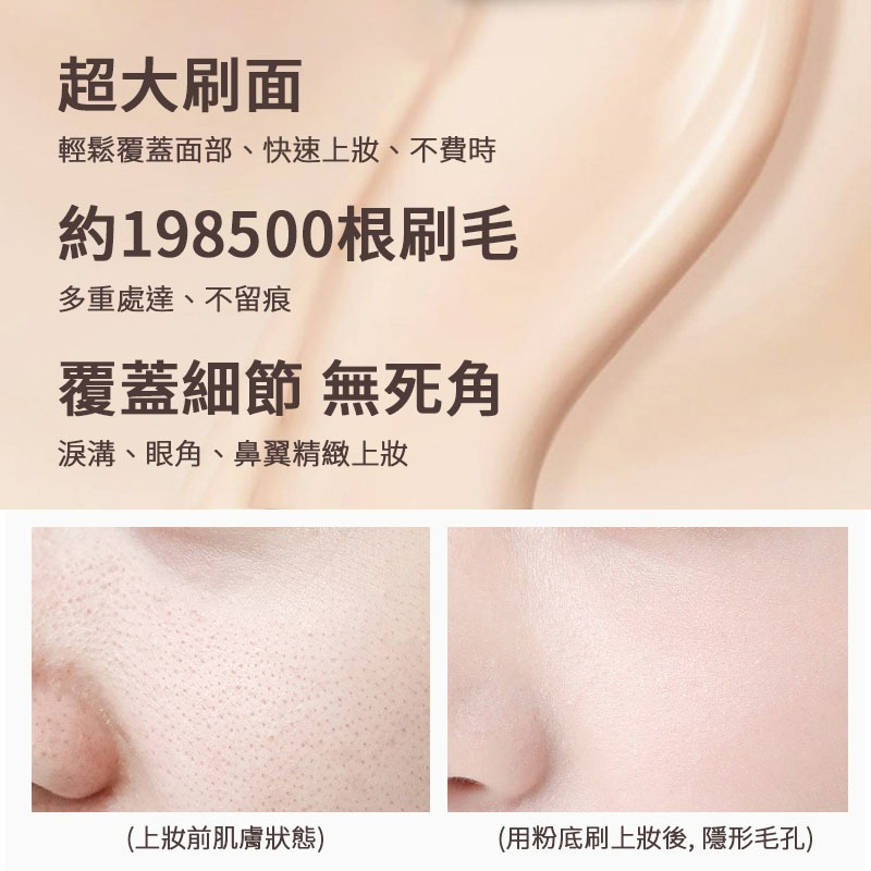 55號粉底刷 抹粉底液的神器 上妝神器 打底必用 無痕粉底刷 底妝刷  粉底液刷 化妝刷 粉底 花瓣粉底刷-細節圖3