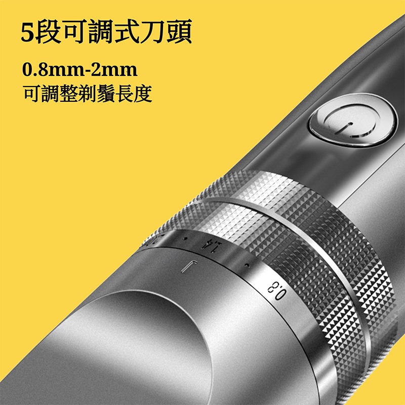 Hunter映趣理髮器 電動理髮 理髮器 USB充電式 電剪 家用剃髮神器 陶瓷刀頭 剃刀 電推 電動理髮器 小米有品-細節圖3