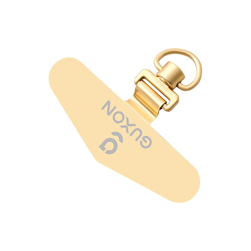 GUXON古尚 手機掛繩夾片 三角-金色