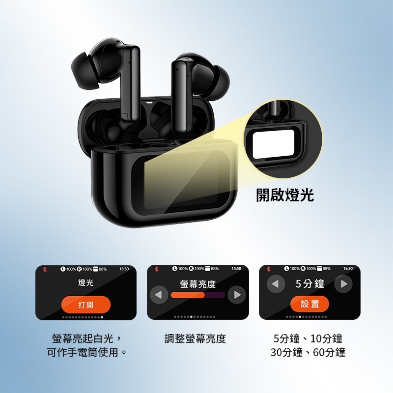 樂米 LARMI 觸控螢幕降噪耳機 LMA06 無線耳機 降噪 運動耳機 入耳式 真無線耳機  迷你藍芽耳機 觸控耳機-細節圖4