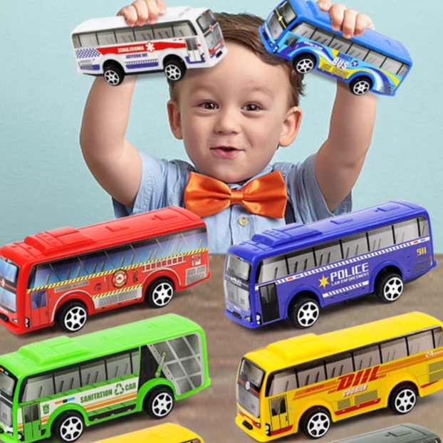 【⭐13元 生活館⭐】公車迴力車 迴力車 可愛 交通工具 模型 巴士回力車 玩具 小童 居家生活 益智 巴士 禮物 獎勵-細節圖5