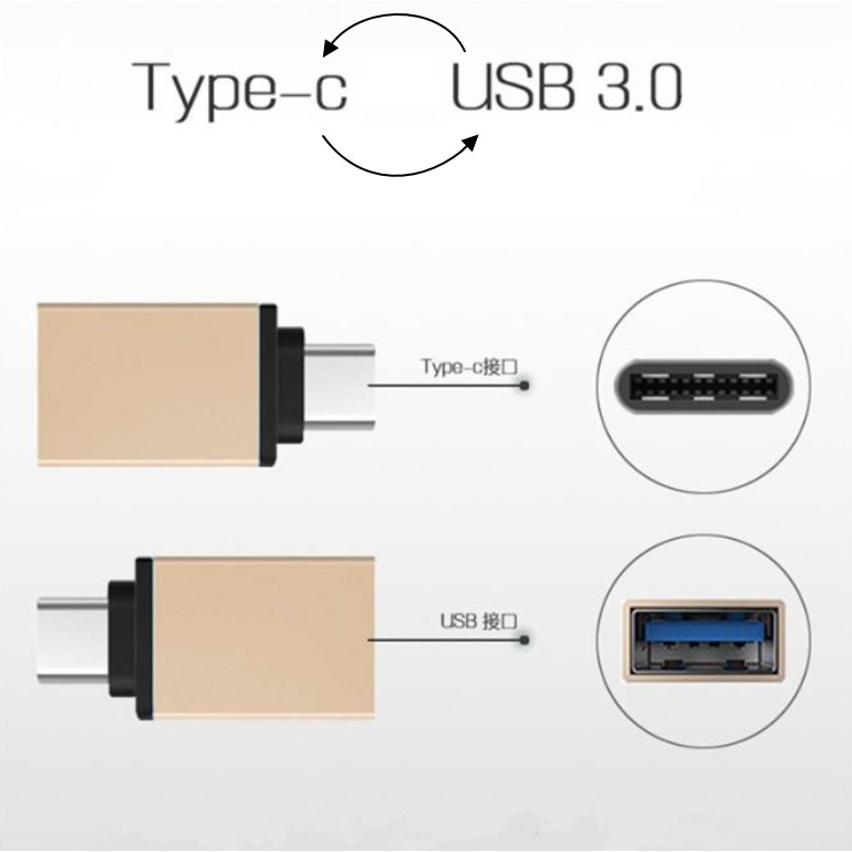 【⭐13元 生活館⭐】鋁殼 Type-C 轉 USB 轉接頭 充電 傳輸用 手機配件 3C 安卓 轉接頭 轉接