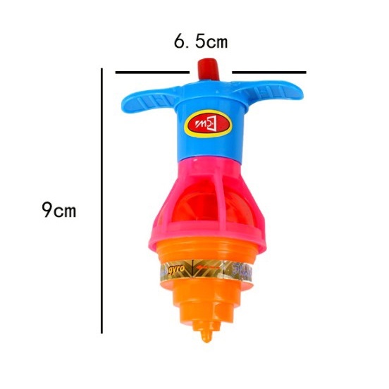 【⭐13元 生活館⭐】發光旋轉陀螺 彈射小陀螺 兒童創意玩具 益智玩具 陀螺 發光陀螺 閃光陀螺 彩色陀螺 禮物 兒童節-細節圖7