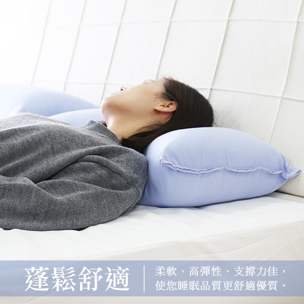 飯店枕 寢具 枕頭 蓬鬆枕 台灣製 ( 飯店民宿超柔透氣枕) 透氣 高彈性 舒眠枕 恐龍先生賣好貨-細節圖4
