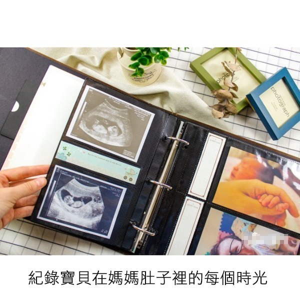 相本 寶寶相本 超音波 ( 雙框寶寶相本 ) 彌月禮物 相片收納 寶寶 SPA-233 恐龍先生賣好貨-細節圖7