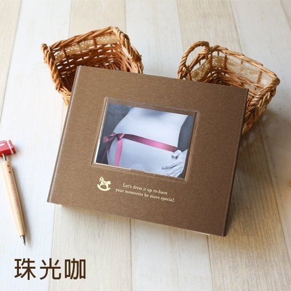 超音波相片 寶寶 相本 收納 收集冊 ( 珠光寶寶超音波收集冊-SPA-202 ) 可另購補充頁 恐龍先生賣好貨-細節圖3