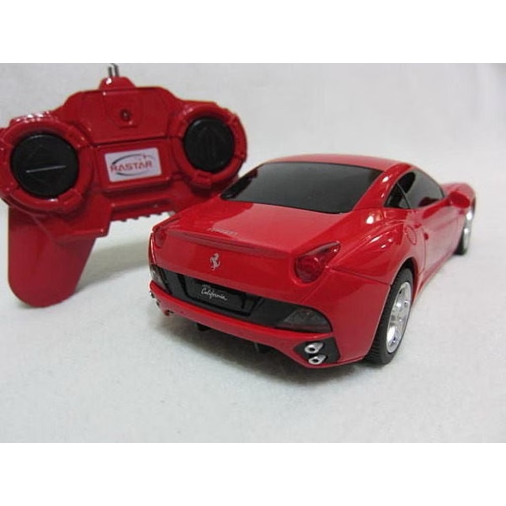 【KENTIM玩具城】 1:24全新原裝法拉利FERRARI california 原廠授權RASTAR遙控車-細節圖2