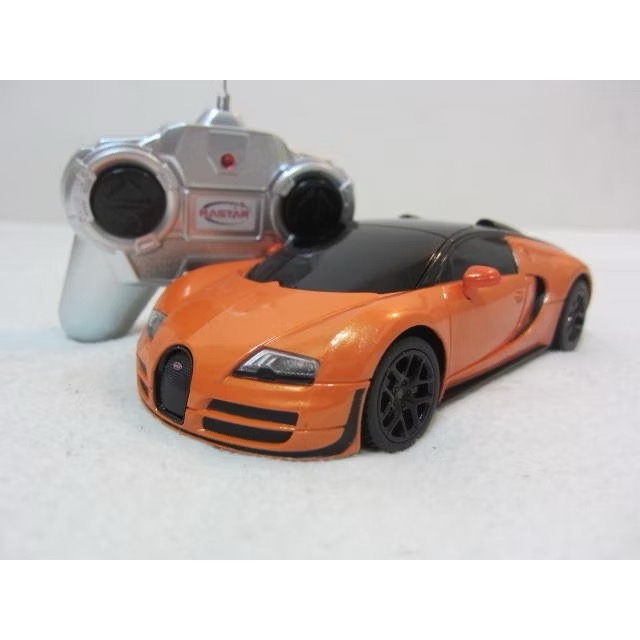 【KENTIM玩具城】 1:24(1/24)全新原裝 布加迪Bugatti Veyron RASTAR遙控車-細節圖2