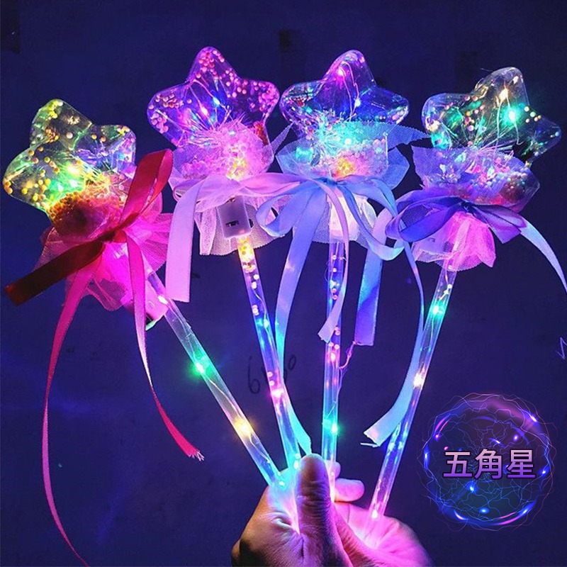 星空棒 發光棒 波波球魔法棒 夢幻閃光棒 波波球 星空發光棒 夜光棒 波波球 仙女棒 閃光魔法棒 發光魔法棒 星空魔法棒-細節圖8