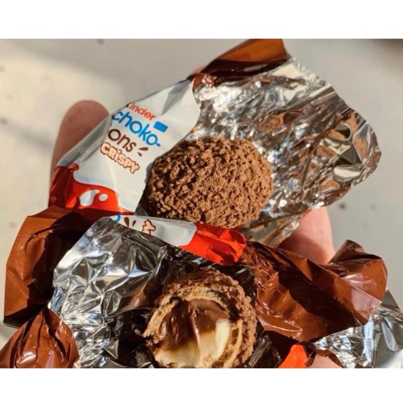 現貨🔥健達 Kinder 脆皮球 脆脆球 巧克力蛋 酥脆爆漿 零食必買-細節圖2