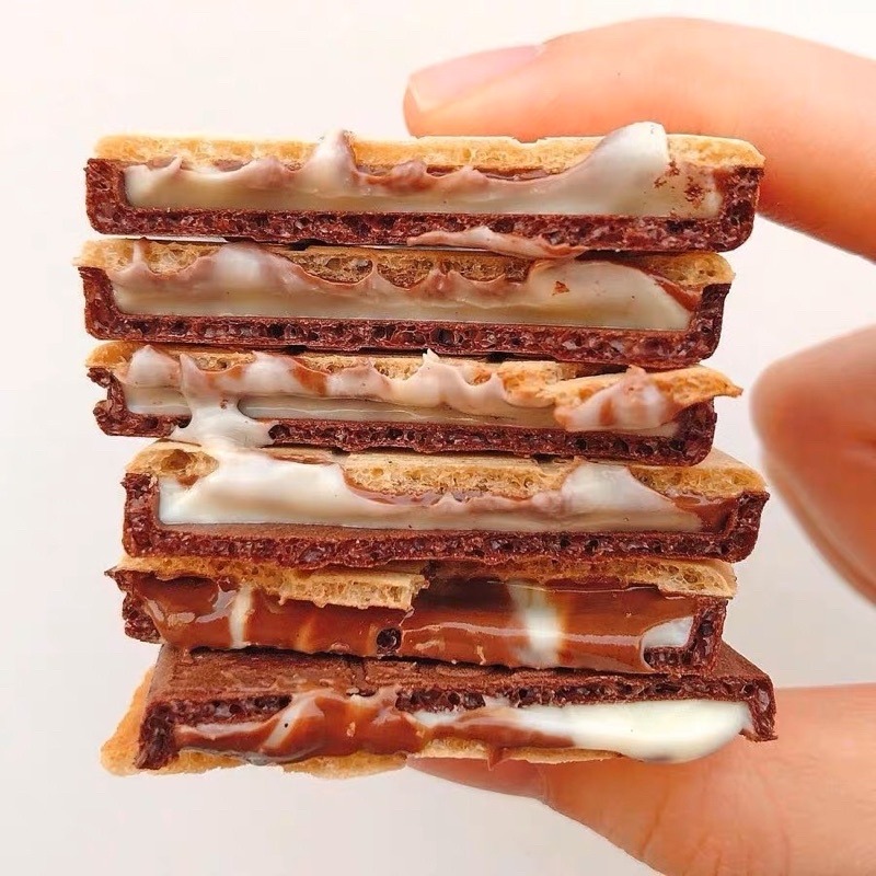 現貨🔥Kinder 健達 巧克力 牛奶夾心威化餅乾 10片裝 進口零食 辦公室點心-細節圖3