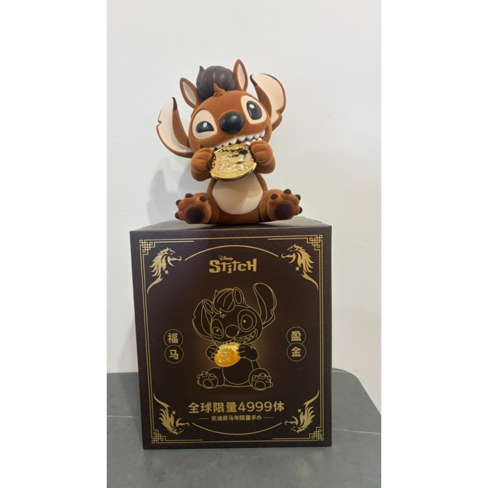 現貨🔥史迪奇 Stitch 公仔 2026 馬年限定 植絨娃娃 Disney正版 可愛療癒(實拍)-細節圖5