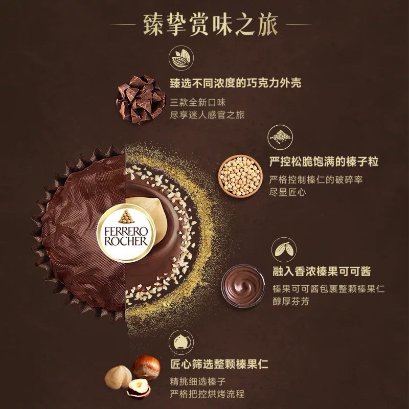 金莎 巧克力 三重奏 15入禮盒 現貨🔥-細節圖4
