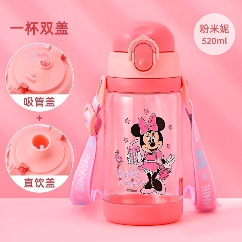 超值雙蓋可替換【米妮】直飲蓋+吸管蓋