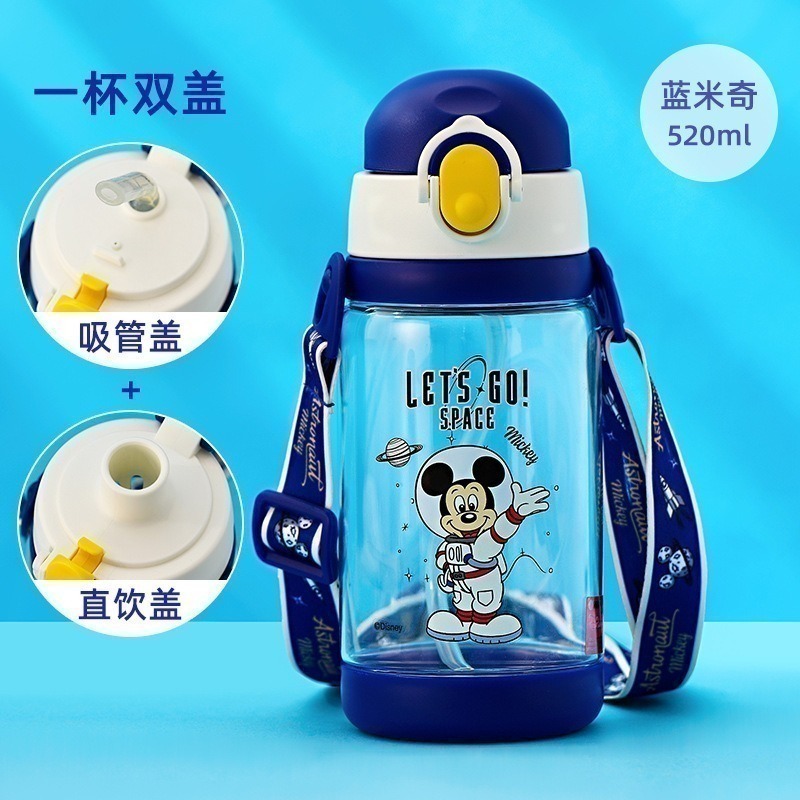 讓小孩愛上喝水【50款正版精品兒童水壺】直飲水壼吸管水壼兩用 蠟筆小新 汪汪隊 奧特曼水壼 庫洛米水壼-規格圖1