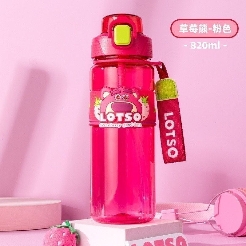 讓小孩愛上喝水【50款正版精品兒童水壺】直飲水壼吸管水壼兩用 蠟筆小新 汪汪隊 奧特曼水壼 庫洛米水壼-規格圖1