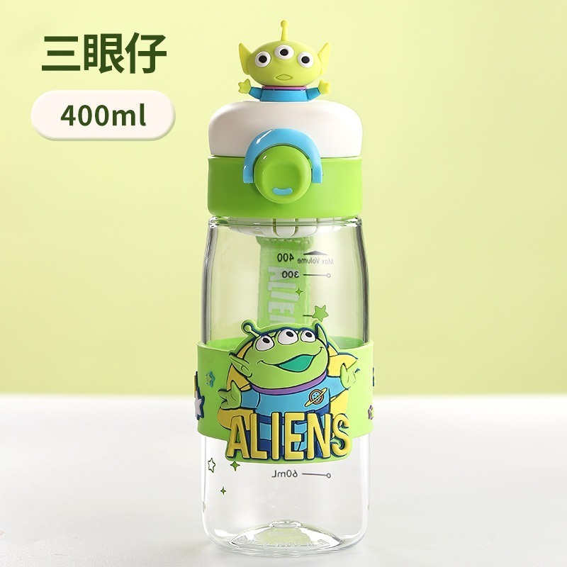 讓小孩愛上喝水【50款正版精品兒童水壺】直飲水壼吸管水壼兩用 蠟筆小新 汪汪隊 奧特曼水壼 庫洛米水壼-規格圖1