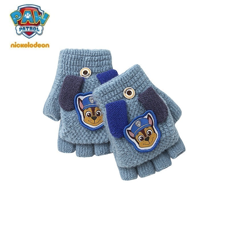 【正版汪汪隊手套/半指手套】防寒保暖 觸控手套 兒童手套 兒童保暖用品 小孩手套-規格圖6