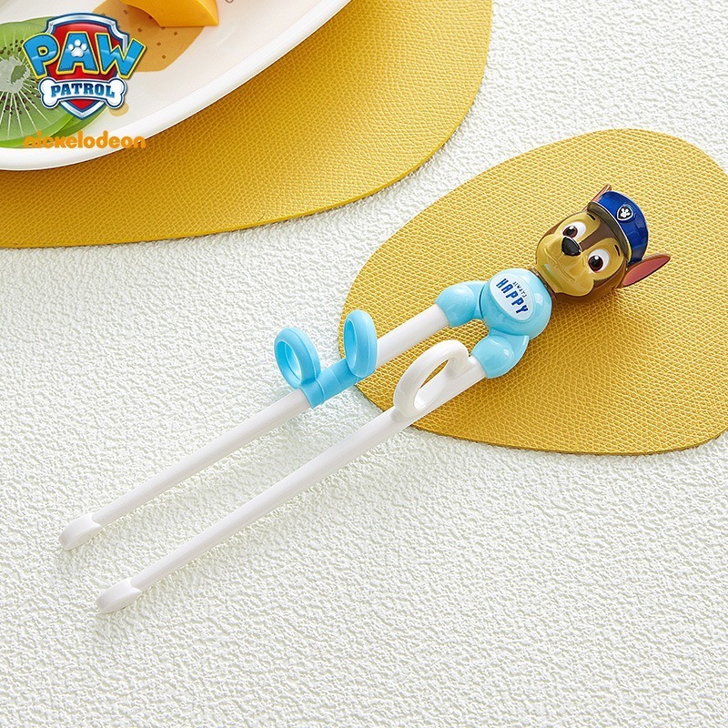 【卡通兒童學習筷 /湯叉〕】全正版汪汪隊阿奇 天天 POLI 奧特曼 泰羅 虎口學習筷 迪士尼公主 兒童餐具湯匙-規格圖7