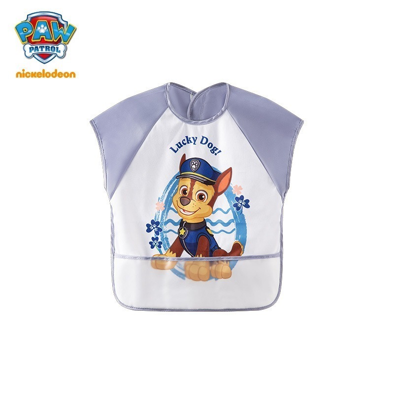 正版授權【汪汪隊圍兜兜】 高CP值 耐用好清潔 兒童圍兜兜 吃飯圍巾 刷牙圍兜 防水圍兜 阿奇 天天 毛毛 小礫-規格圖7