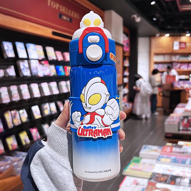 316雙飲保溫杯【奧特曼初代】公仔蓋