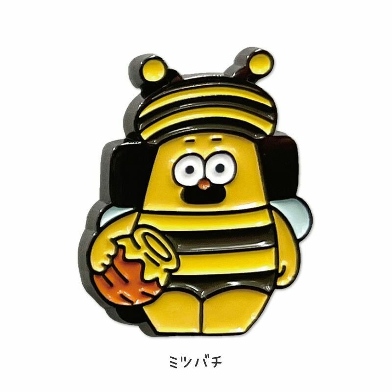 ⎪厭物日.studio⎪日本 插畫家 OHIGEnoPON 胡子碰碰質感徽章-細節圖3