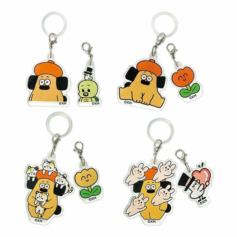 ⎪厭物日.studio⎪日本 插畫家 OHIGEnoPON 胡子碰碰 壓克力吊飾-細節圖7