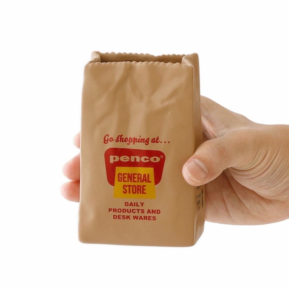 ⎪厭物日.studio⎪日本HIGHTIDE＿Penco 紙袋造型筆筒＿收納預購-細節圖4