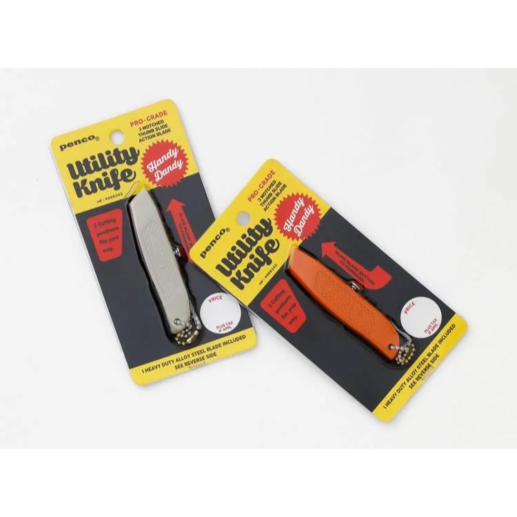 ⎪厭物日.studio⎪日本HIGHTIDE＿Penco 金屬隨身攜帶小刀＿銀色(新色登場)＿補充替刀-細節圖9