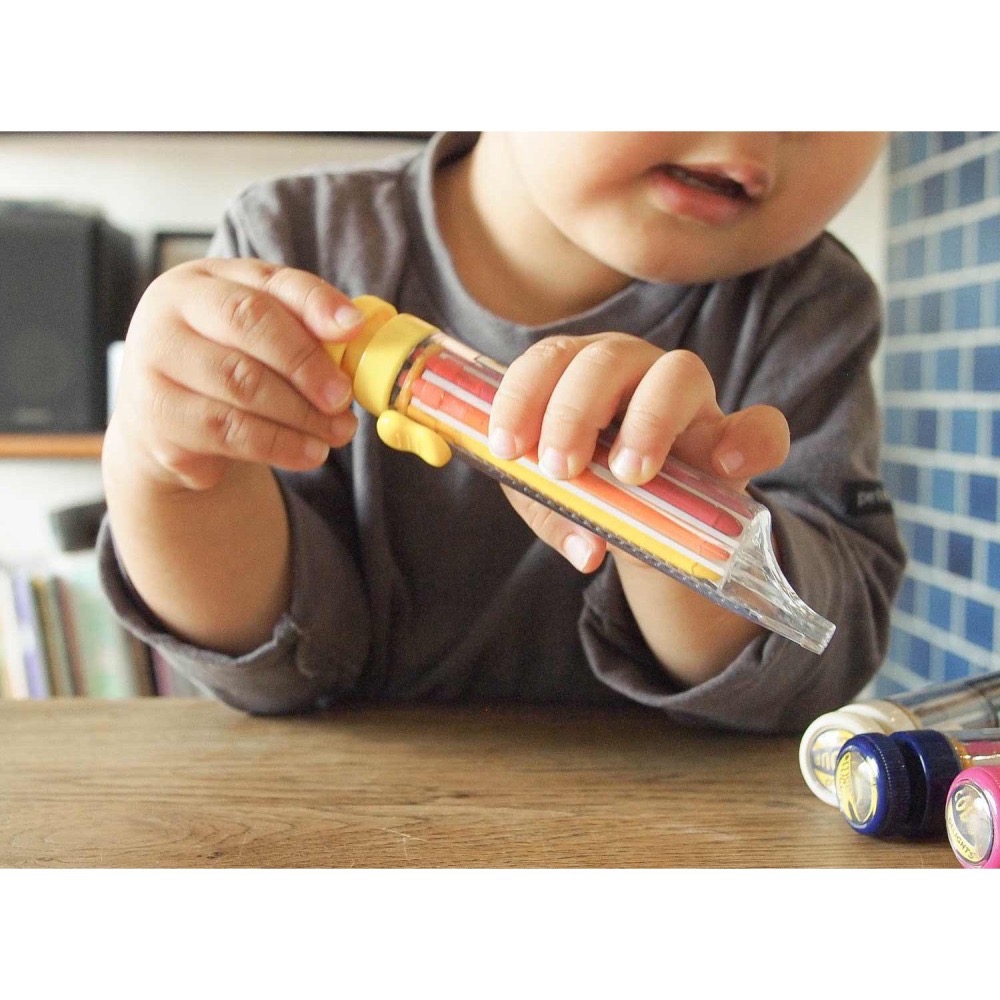 ⎪厭物日.studio⎪日本 Hightide penco 8色轉盤式旋轉蠟筆-細節圖7