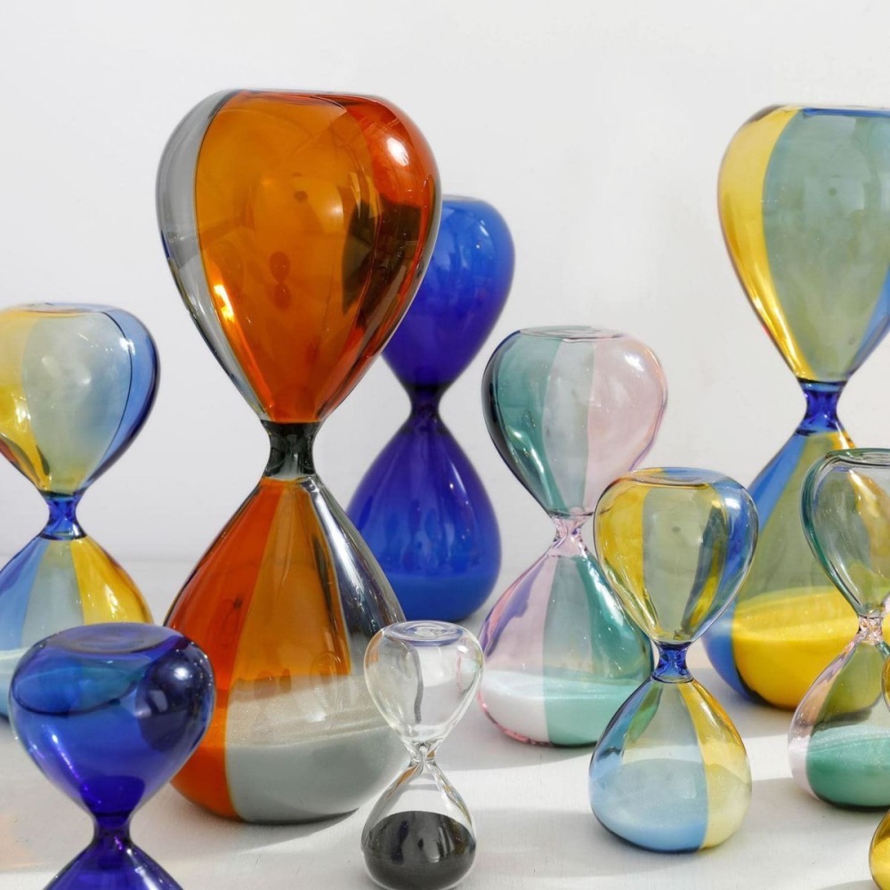 ⎪厭物日⎪日本Hightide 雙色玻璃砂時計沙漏 S 5分鐘-細節圖11