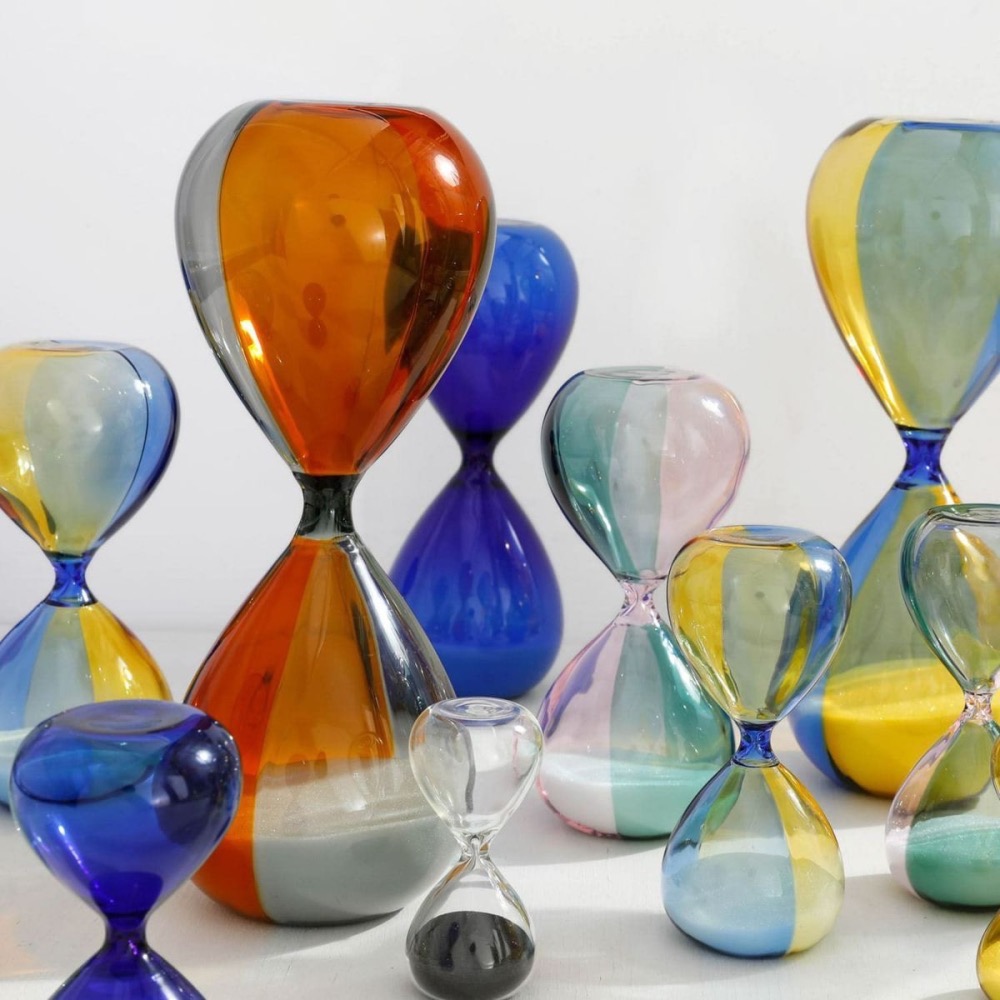 ⎪厭物日⎪日本Hightide 雙色玻璃砂時計沙漏 S 5分鐘-細節圖11