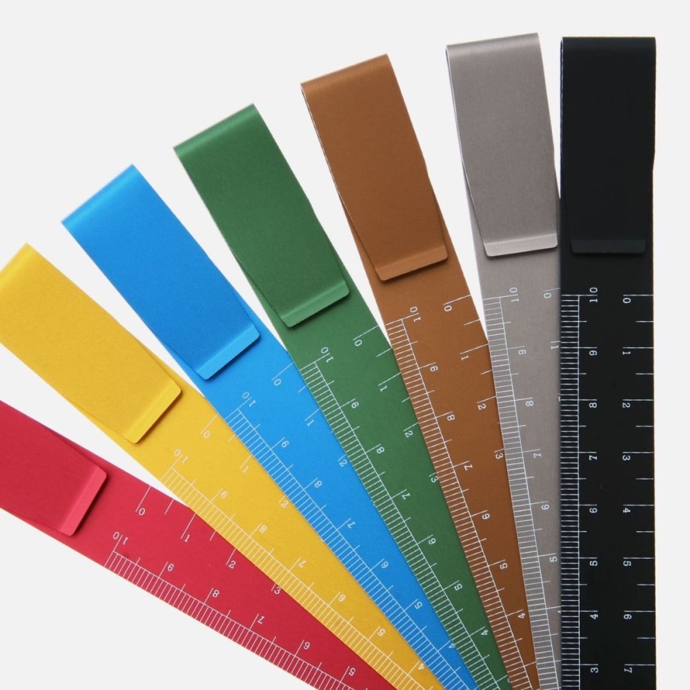 ⎪厭物日⎪日本 Penco 鋁製書籤尺-細節圖3