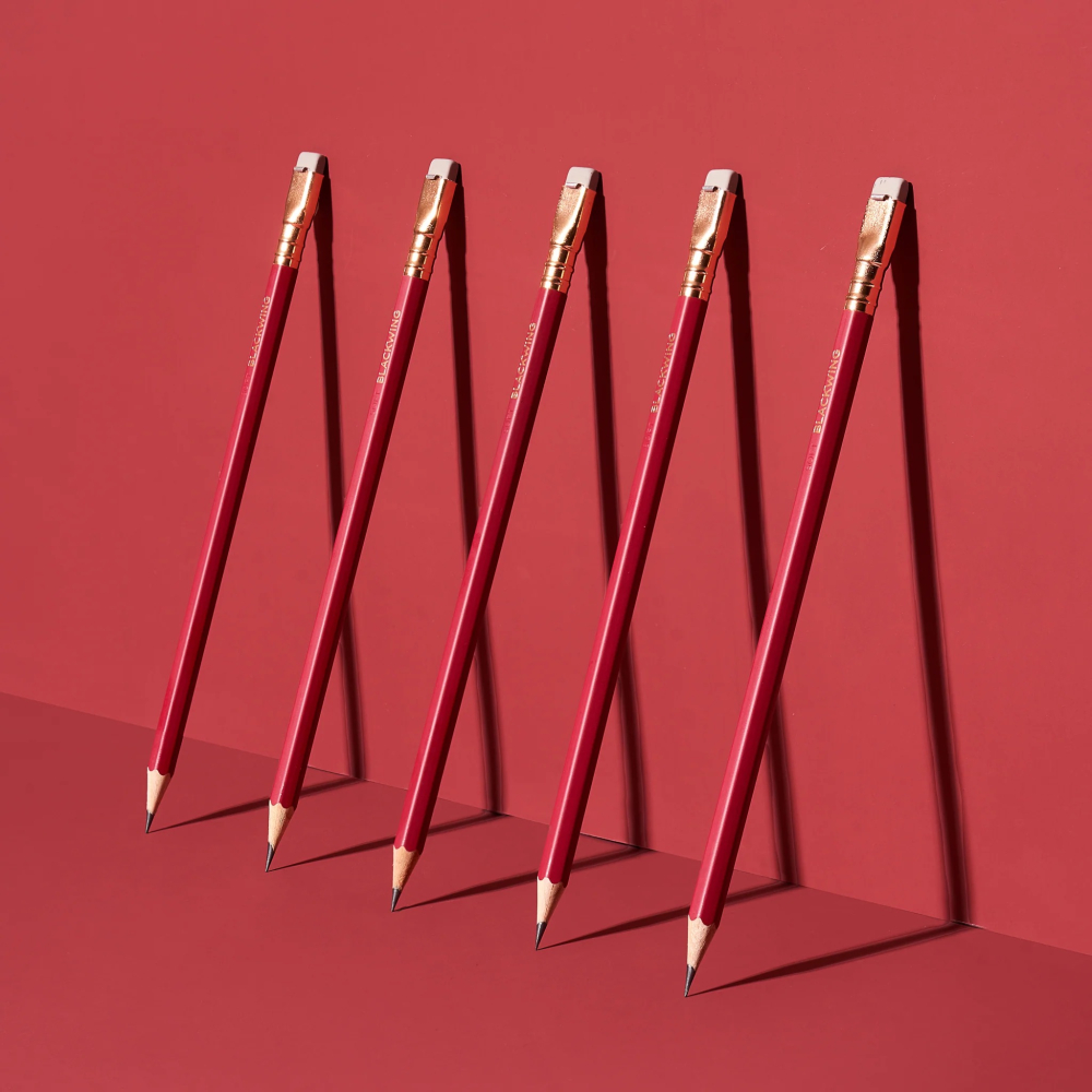 ⎪厭物日⎪BLACKWING MATTE 經典鉛筆－RED-細節圖4