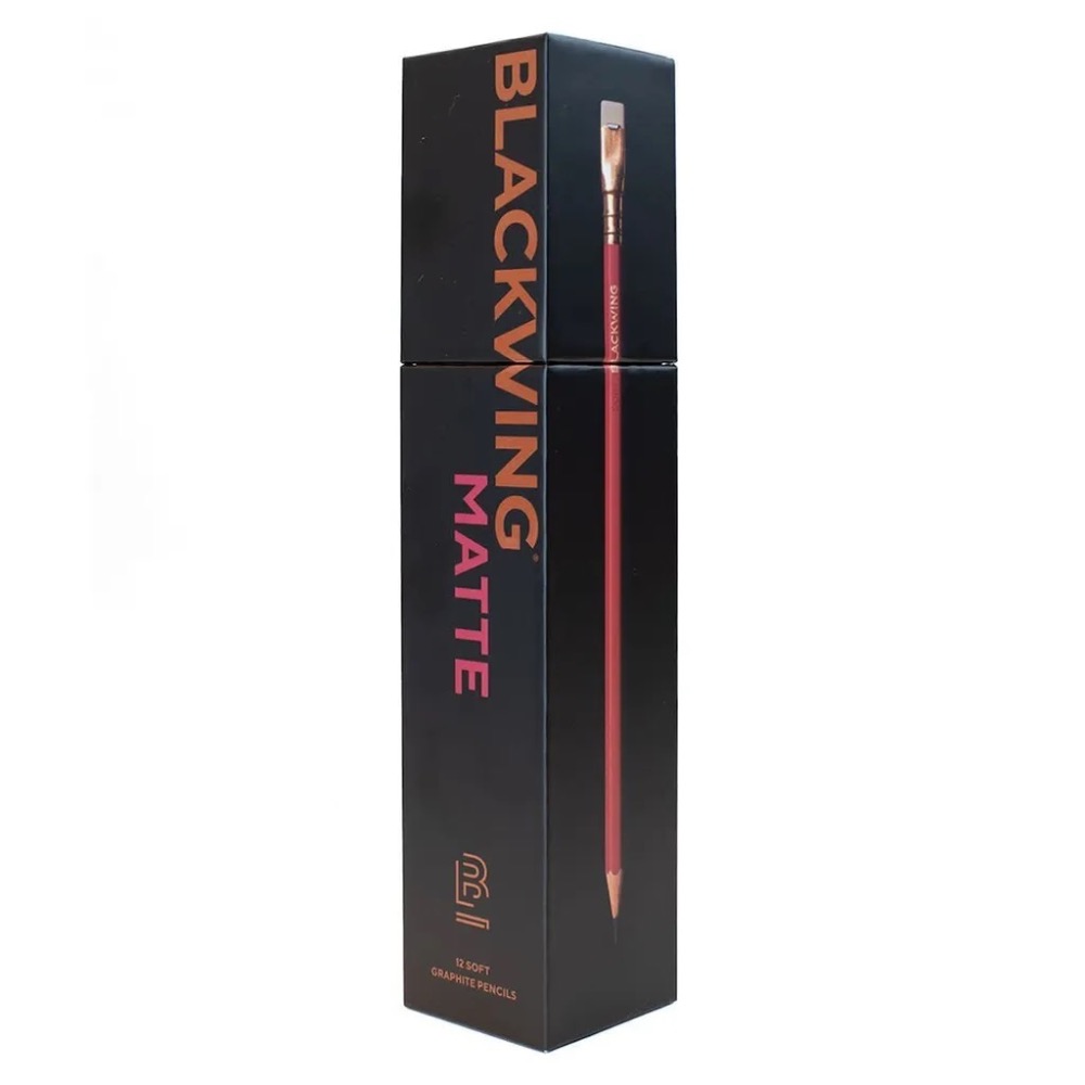 ⎪厭物日⎪BLACKWING MATTE 經典鉛筆－RED-細節圖9