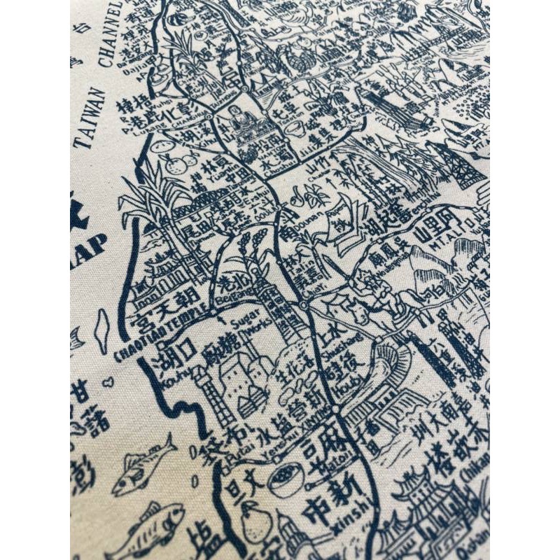 旅行台灣-台灣的寶藏圖 掛布-細節圖6