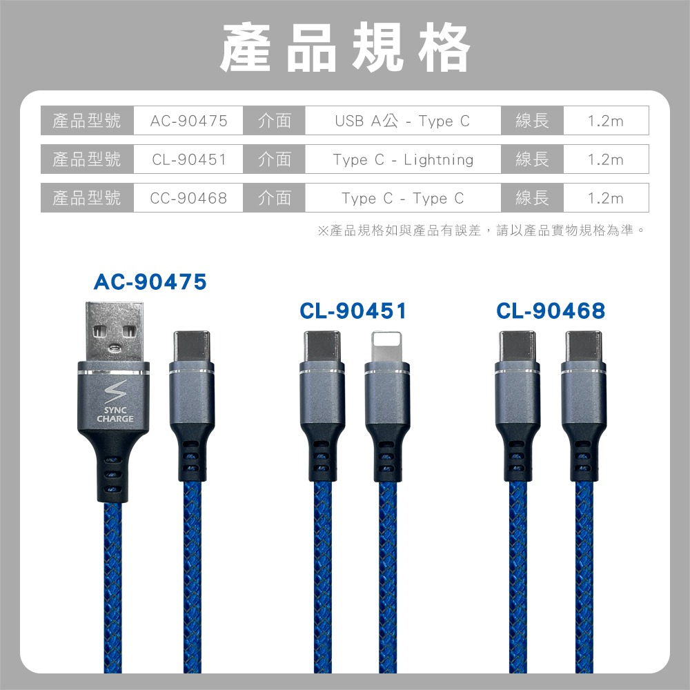 CX USB A to C快充線1.2M TypeC Type C USB2.0 USB 2.0 手機線-細節圖6